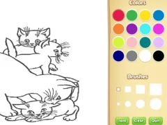 Igra Cats Coloring Book For Kids spletu