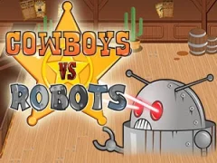 Igra Cowboys vs Robots spletu
