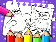 Igra Sponge Bob Coloring Book spletu
