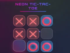 Igra Neon Tic Tac Toe spletu