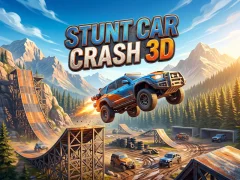Igra Stunt Car Crash 3D spletu
