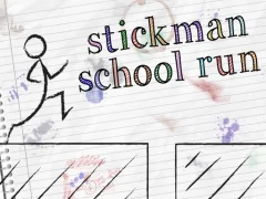 Igra Stickman School Run spletu
