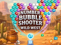 Igra Number Bubble Shooter Wild West spletu