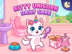 Igra Kitty Unicorn Daily Care spletu