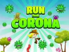 Igra Run From Corona spletu