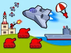 Igra Bomber Plane: 2D Air Strike spletu