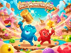 Igra Jelly Monster Pop spletu