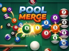 Igra Pool Merge spletu