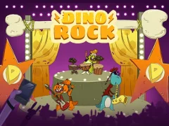 Igra Dino Rock spletu