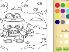 Igra Labubu Coloring Book For Kids spletu