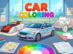 Igra Car Coloring spletu
