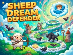 Igra Sheep Dream Defender spletu