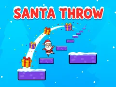Igra Santa Throw spletu