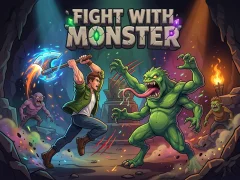 Igra Fight With Monster spletu
