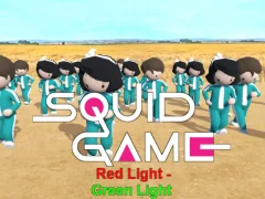 Igra Squid game: Green Light, Red Light spletu