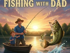 Igra Fishing with Dad spletu
