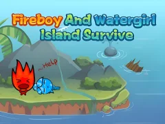 Igra Fireboy and Watergirl Island Survive spletu