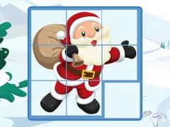 Igra Santa Puzzles spletu