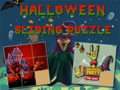 Igra Halloween Sliding Puzzle spletu