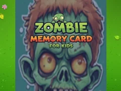 Igra Zombie Memory Card For Kids spletu