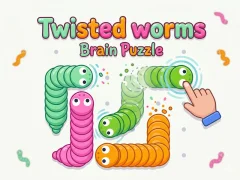 Igra Twisted worms Brain Puzzle spletu