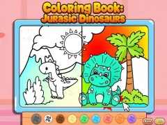 Igra Coloring Book: Jurassic Dinosaurs spletu