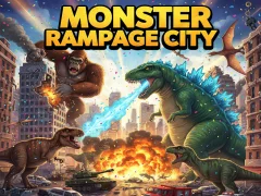 Igra Monster Rampage City spletu