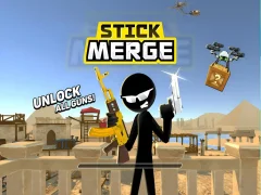 Igra Stick merge spletu
