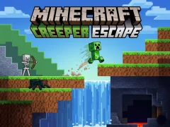Igra Minecraft Creeper Escape spletu