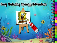 Igra Easy Coloring Spongy Adventure spletu