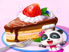 Igra Little Panda Cake Shop spletu