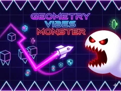Igra Geometry Vibes Monster spletu
