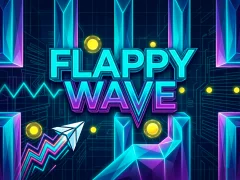 Igra Flappy Wave spletu