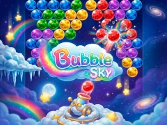 Igra Bubble Sky spletu
