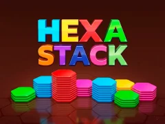 Igra Hexa Stack spletu