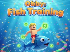 Igra Obby: Fish training spletu