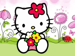 Igra Hello Kitty Jigsaw spletu