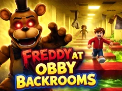 Igra Freddy at Obby Backrooms spletu