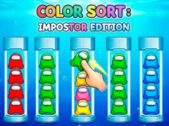 Igra Color Sort: Impostor Edition spletu