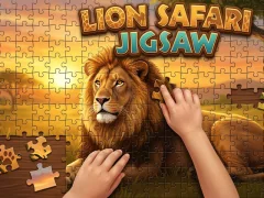 Igra Lion Safari Jigsaw spletu