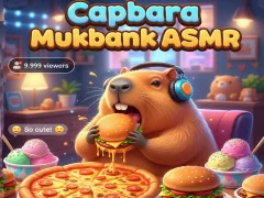 Igra Capybara Mukbang ASMR spletu