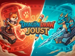 Igra Dragon Draw Joust spletu