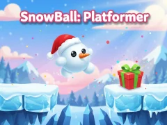 Igra SnowBall: Platformer spletu