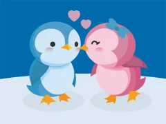 Igra Cute Penguin Puzzle spletu