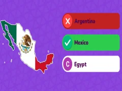 Igra Guess the Country spletu