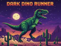 Igra Dark Dino Runner spletu