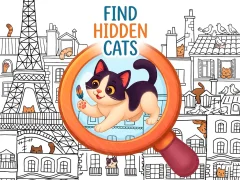 Igra Find Hidden Cats spletu