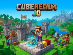 Igra CubeRealm.io spletu