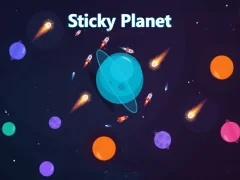 Igra Sticky Planet spletu