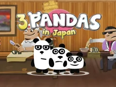 Igra 3 Pandas In Japan HTML5 spletu